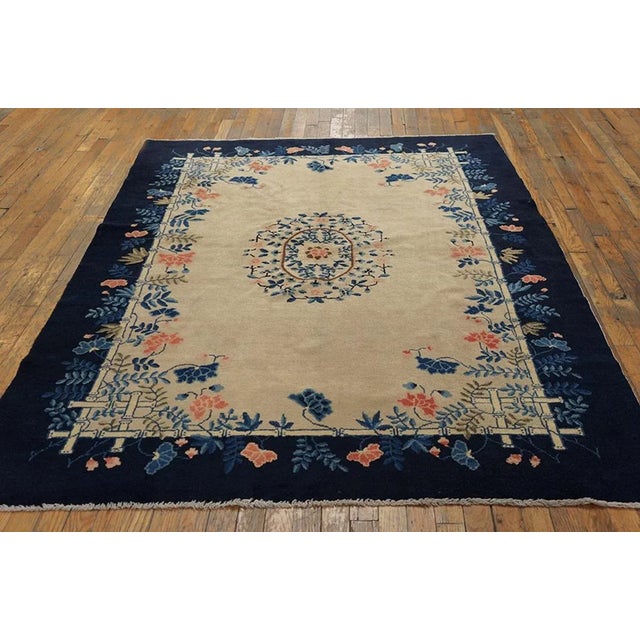 1920s Chinese Peking Carpet ( 5'2" x 6'10" - 157 x 208 cm ) Chinese - Peking The commercial Peking carpet is a later 19th...