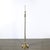 Art Deco Fluted Glass & Brass Floor Lamp For Sale - Image 4 of 14