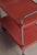 Red Functionalist Scandinavian Red Lacquered Steel Tube and Wood Serving Cart, 1930s For Sale - Image 8 of 18