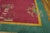 Early 20th Century 1920s Pink Floral Antique Antique Chinese Rug by Nichols Workshop 8' 9"x 11' 4" Handknotted Wool Carpet For Sale - Image 5 of 6
