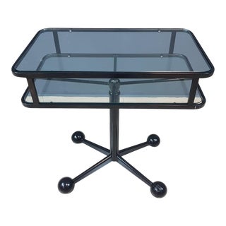 Bar Serving Cart in Metal and Glass by Allegri Arredamenti 1970s For Sale