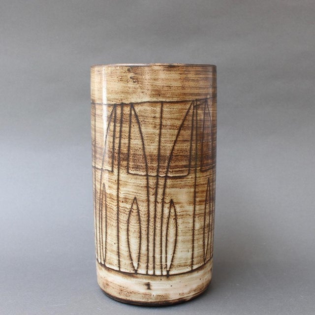 1960s Mid-Century Ceramic Vase by Jacques Pouchain for Atelier Dieulefit, 1960s For Sale - Image 5 of 14