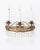 French Mid 20th Century French Empire Style Gilt Wrought Iron Sconces, 2 For Sale - Image 3 of 10