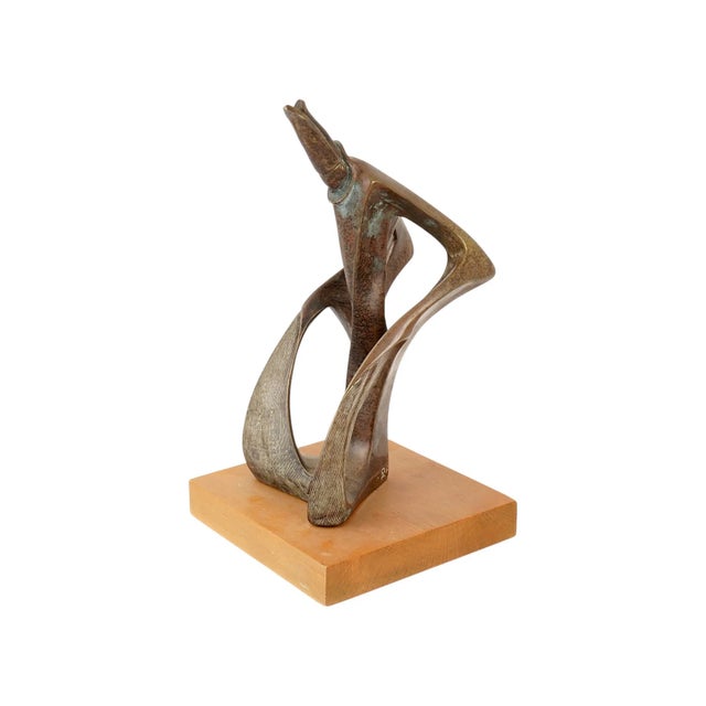 Dmitry Konstantinovich Pokrovsky Russian 1965 - Cardinal Plow Bronze sculpture, 1993. Signed with monogram and dated 93,...