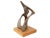 Dmitry Konstantinovich Pokrovsky Russian 1965 - Cardinal Plow Bronze sculpture, 1993. Signed with monogram and dated 93,...