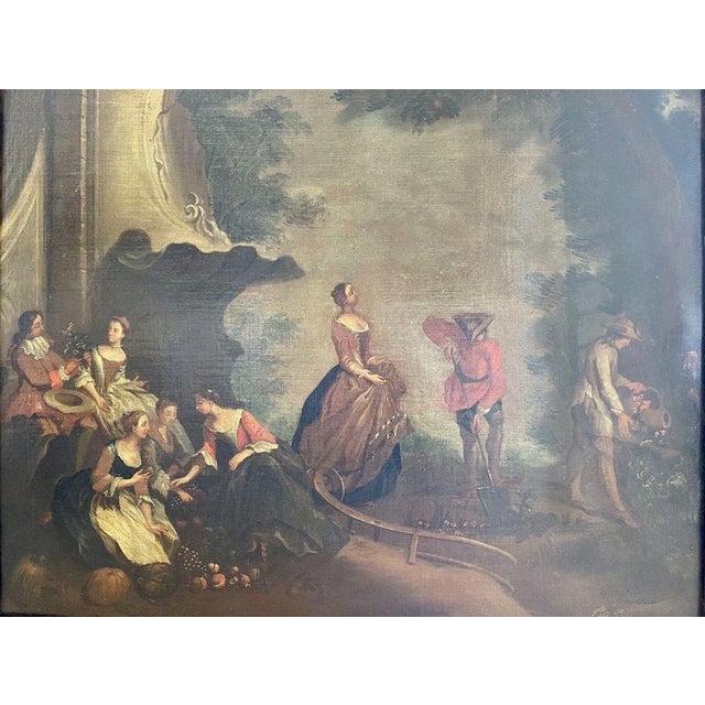 Period: 19th century Style: Other Style Condition: Good condition Material: Oil painting Width: with frame 1m29 - without...