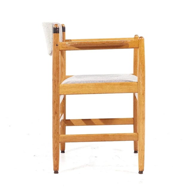 Karl Andersson & Söner Børge Mogensen for Karl Andersson & Söner Mid Century Danish Oak Dining Chairs - Set of 16 For Sale - Image 4 of 11