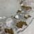 Hollywood Regency 14” Ivv Textured Glass Fall Pumpkin Centerpiece Dish With Gold Gilt Accent Leaves Made in Italy For Sale - Image 3 of 5