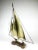 1980s Vintage Brass Wood & Copper Artisan Sailboat Sculpture For Sale - Image 5 of 13