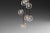 A nice and visually striking chandelier, model 2095/9, designed by the legendary gino sarfatti and produced by arteluce,...