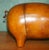 Brown English Omersa Brown Leather Ottoman For Sale - Image 8 of 11