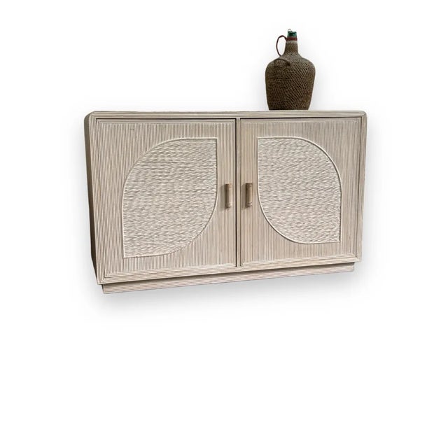 Mid-Century Modern Split Reed Sideboard from Vivai Del Sud, 1960s For Sale - Image 3 of 13