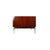 Vintage Mid Century Modern Architectural Rosewood Cabinet on Chrome Base For Sale In Salt Lake City - Image 6 of 16