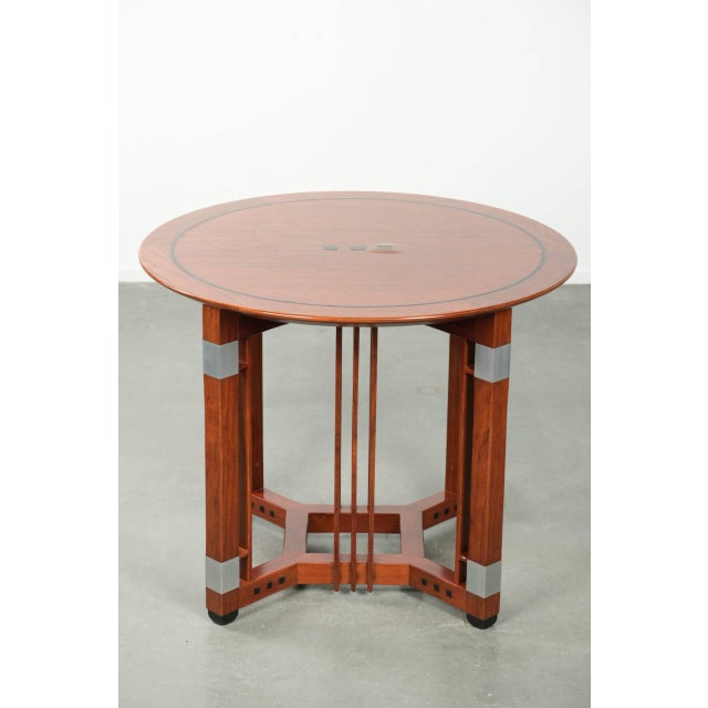 Art Deco Style Decoforma Series Round Side or Coffee Table from Schuitema For Sale - Image 4 of 12