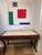 1988 Abstract Geometric Grid Painting, De Stijl / Mondrian Style For Sale - Image 4 of 4