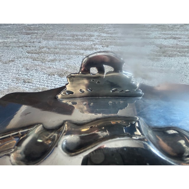 Barbour Silver Plate Wine Serving Tray For Sale - Image 11 of 16