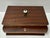 Antique Mid-Late 19th Century Wood Victorian Tea Caddy Chest/Box With Key For Sale - Image 9 of 12
