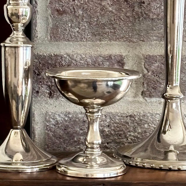 Crafted by International Silver Co. for the historic Kingsley Inn in Bloomfield Hills, MI, this heavy vintage silver plate...