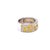 Contemporary 2.18 Carat Yellow Sapphire Diamond 18 Karat White Gold Band, Size 7 For Sale - Image 3 of 4