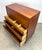 Wood Mid Century Modern Walnut Tall Dresser / Credenza by Kipp Stewart for Directional by Calvin Furniture, Restored For Sale - Image 7 of 12