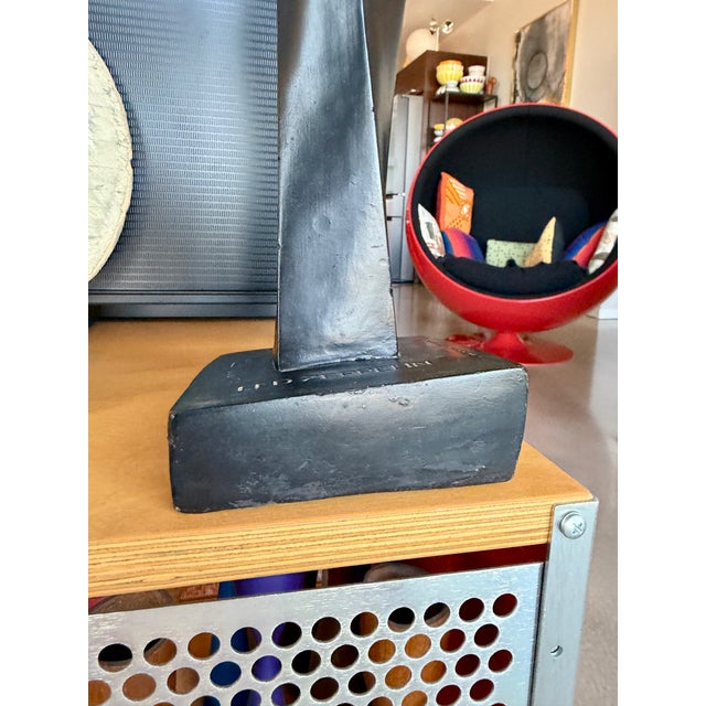 1980s Led Zeppelin “The Object” Reproduction Presence Promo Statue Number 641/1000 Swan Song For Sale - Image 17 of 18