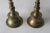 Brass Vintage Mid Century Large Brass Altar Floor Candle Holders Patina, a Pair For Sale - Image 8 of 10