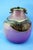 20th Century Studio Glass Vase with Silver Metal Snail by Samuel J Herman for Val Saint Lambert, 1970s For Sale - Image 6 of 18