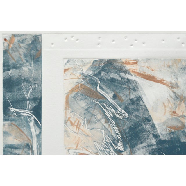 Abstract Expressionism 1986 Abstract Expressionist Unknown Grey Tonal Walking Crane For Sale - Image 3 of 8