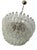 Murano Chandelier in Clear Glass For Sale