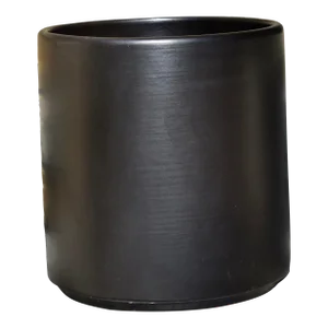 Gainey AC-8 Matte Black Planter Pot