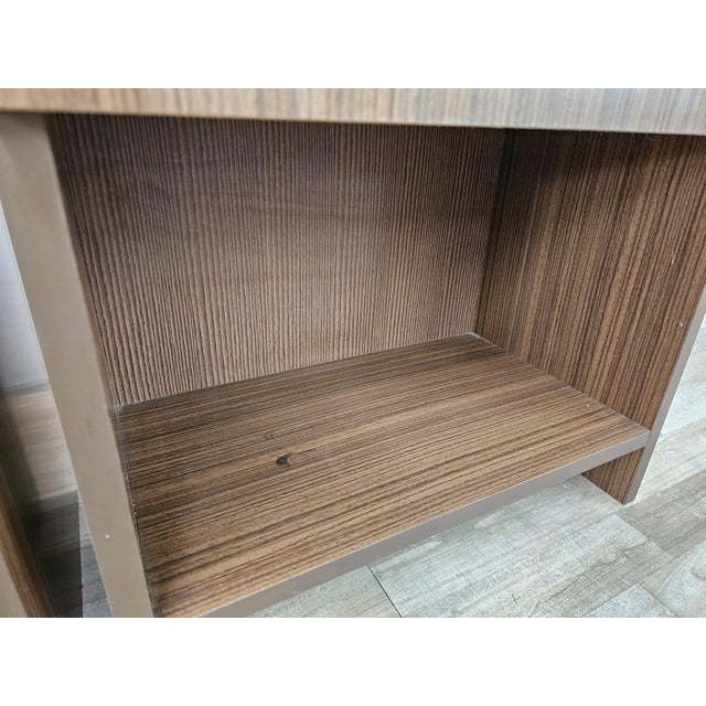 Linear and Compact Bedside Tables, 1960, Set of 2 For Sale - Image 15 of 18