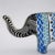 Blue Mid-Century Op Art Acrylic Elephant Sculpture by Abraham Palatnik, Brazil For Sale - Image 8 of 11