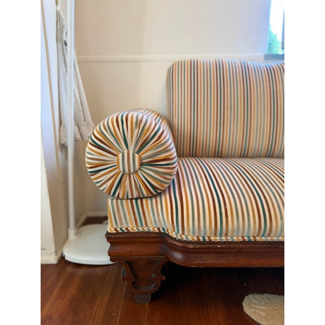 Victorian Beautiful Victorian Antique Sofa For Sale - Image 3 of 5