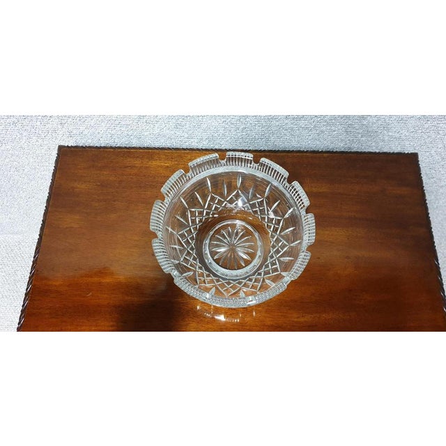 Large Lismore Castle Waterford Bowl For Sale - Image 4 of 10