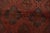 Textile Turkmen Rug 3’4” X 4’11” Red Wool Tribal Hand-Knotted Oriental Carpet For Sale - Image 7 of 12