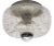Small Donut Glass Ceiling Lamp, Germany 1960s For Sale