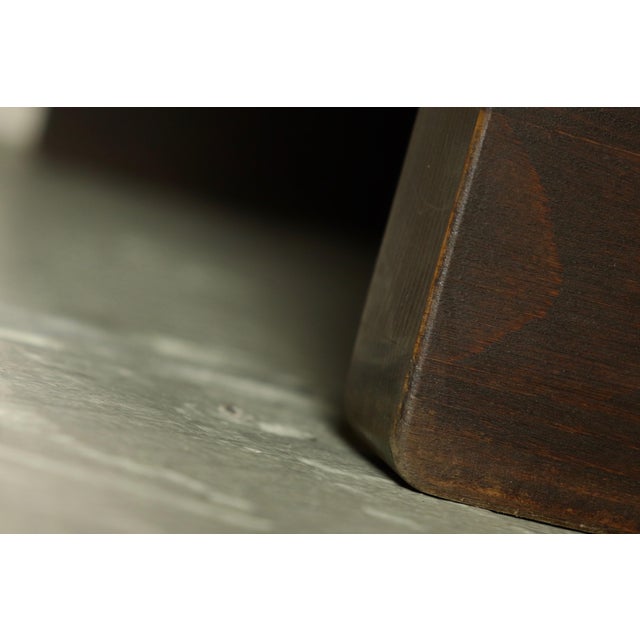Bamboo and Wood Coffee Table by Axel Vervoordt, 1980s For Sale - Image 10 of 14
