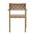 Ambra Outdoor Teak & Woven Dining Chair For Sale - Image 10 of 11