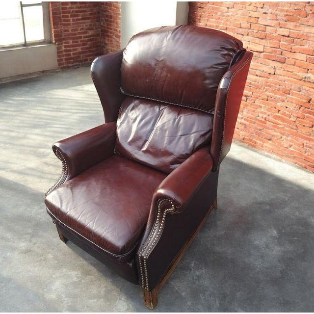 2000 - 2009 Experience the Comfort & Design With the Barcalounger Chippendale Recliner For Sale - Image 5 of 7
