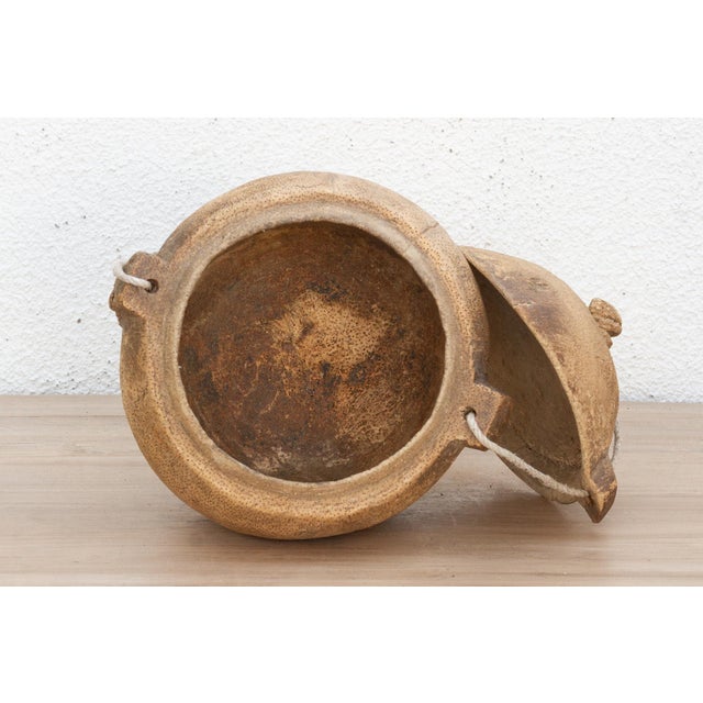 Wood Antique Hand-Carved Wooden Bowl For Sale - Image 7 of 9