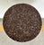 Stylish Made Goods Modern Brown Speckled Terrazzo Hourglass Kim Drink Table, showroom floor sample