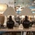 Pair of Ralph Lauren Gloss Black "Malin Ming" Lamps With Cream Coolie Shades and Brass Bases For Sale - Image 11 of 11