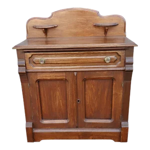 Early 20th C. American Fruitwood Washstand