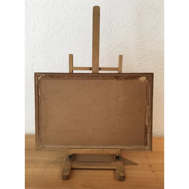 Eugène Louis Martin, Paysage automnal, 1909, Watercolor on Paper, Framed For Sale - Image 8 of 9