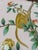 Hand-Painted Chinoiserie Botanical Mural Wallpaper on Pink Edo Xuan Paper, Set of 4 Panels For Sale - Image 9 of 9