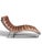 A striking blend of refined craftsmanship and industrial-inspired design, this contemporary chaise lounge by Timothy...
