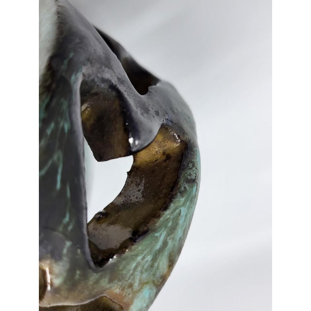 French Sandstone Jug by Alexandre Kostanda, 1940 For Sale - Image 10 of 18