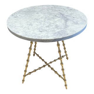 Hand-Forged End Table For Sale
