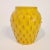 Lovely mid century Italian "pine cone" style vase in mustard yellow glaze. 1960's vintage and in exceptional cosmetic...