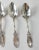 19th Century Set of 4 American Sterling Silver Union Pattern Spoons by Wendt & Co. For Ball Black & Co. For Sale - Image 4 of 10